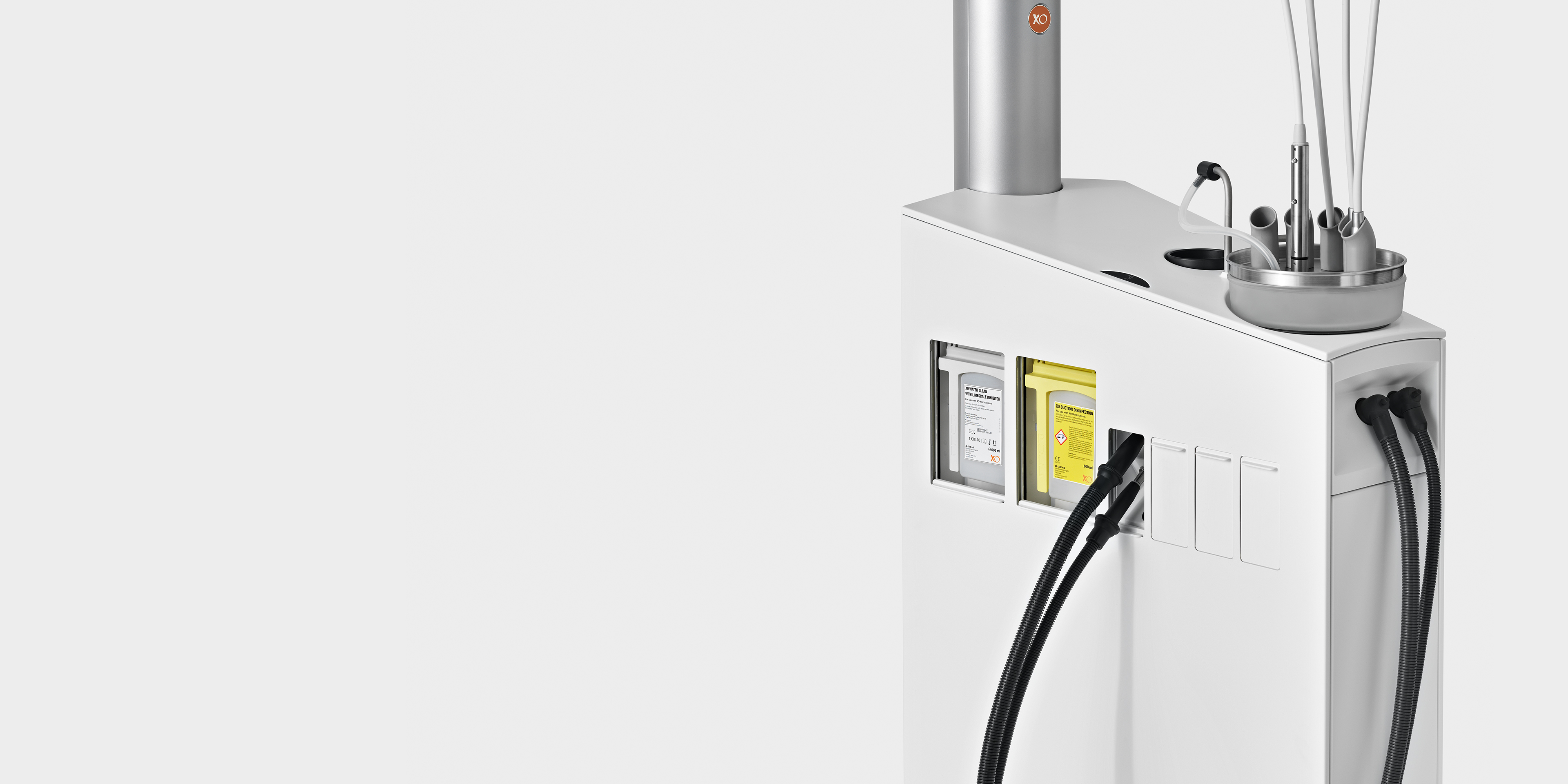XO FLEX dental unit water cleaning and suction disinfection systems