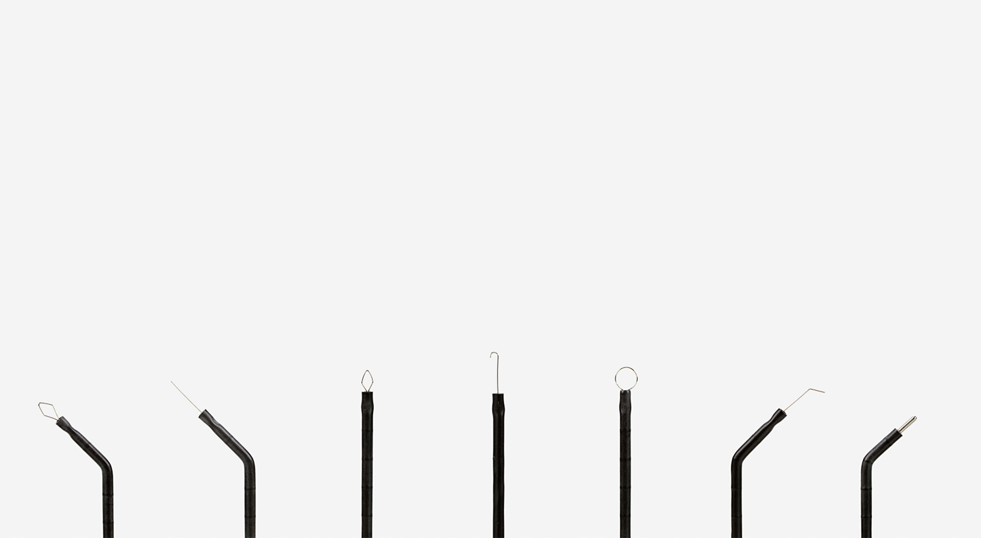 Set of dental electrosurgery electrodes